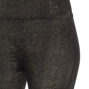 Spanx. Black and gold velvet. New with tags